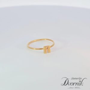 Slovo R - 18kt pozlata