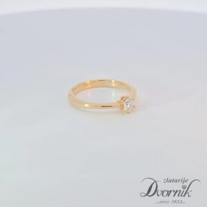 Solitaire in motion 0.30 CT - Moissanite