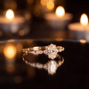 Japanese Art 0.67 CT - Moissanite