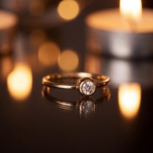 Bezel 0.34 CT - Prirodni dijamant